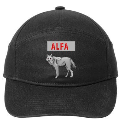ALFA Wolf 7-Panel Snapback Hat