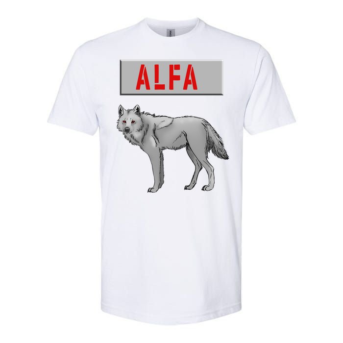 ALFA Wolf Softstyle CVC T-Shirt