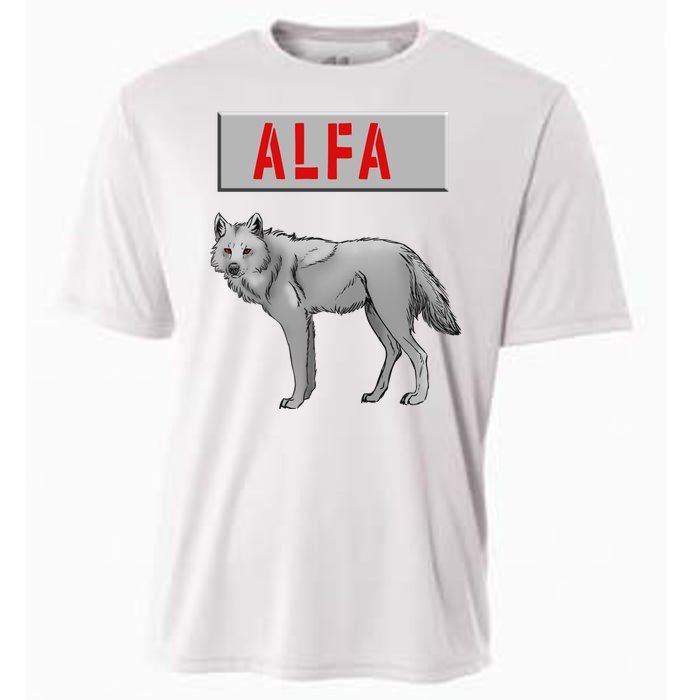 ALFA Wolf Cooling Performance Crew T-Shirt