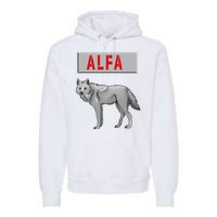 ALFA Wolf Premium Hoodie