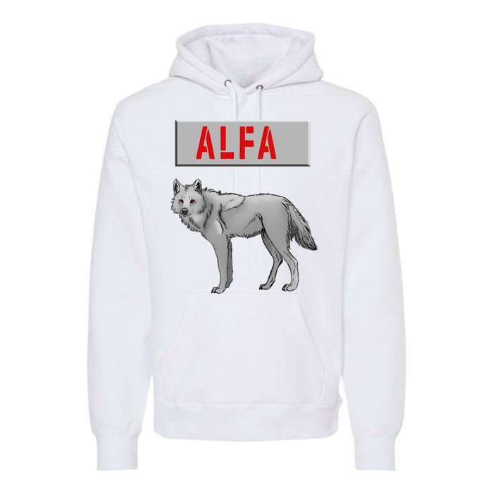 ALFA Wolf Premium Hoodie