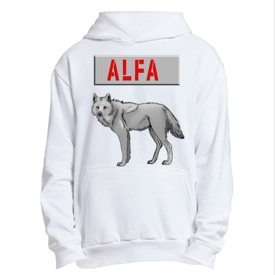 ALFA Wolf Urban Pullover Hoodie