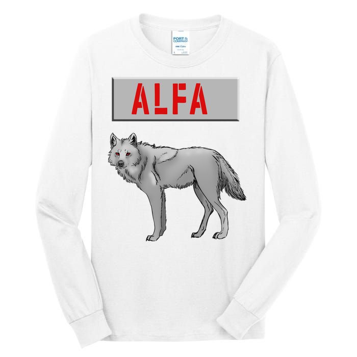 ALFA Wolf Tall Long Sleeve T-Shirt