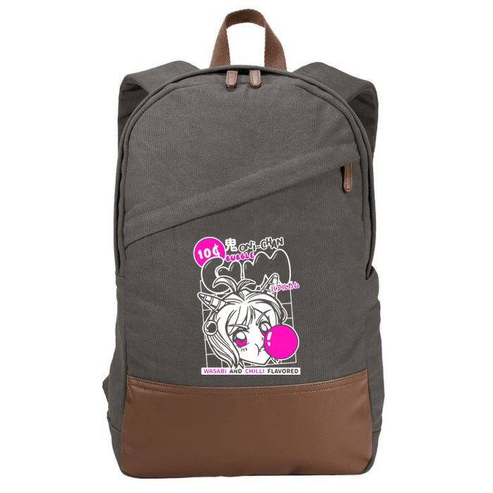 Anime Waifu Cotton Canvas Backpack