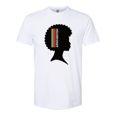 Afrocentric Woman Softstyle® CVC T-Shirt