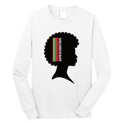 Afrocentric Woman Long Sleeve Shirt