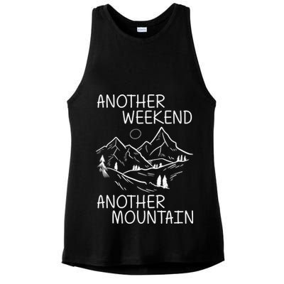 Another Weekend Another Mountain Ladies PosiCharge Tri-Blend Wicking Tank