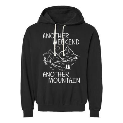 Another Weekend Another Mountain Garment-Dyed Fleece Hoodie
