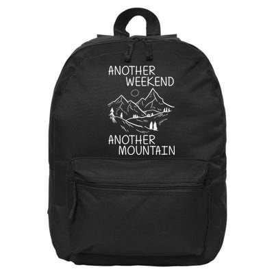 Another Weekend Another Mountain 16 in Basic Backpack