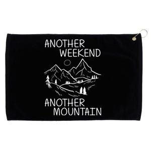 Another Weekend Another Mountain Grommeted Golf Towel