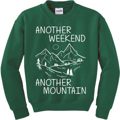 Another Weekend Another Mountain Kids Sweatshirt