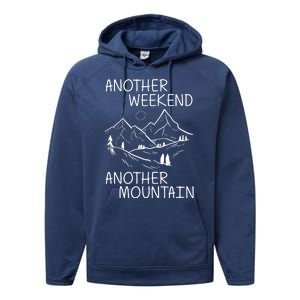 Another Weekend Another Mountain Performance Fleece Hoodie