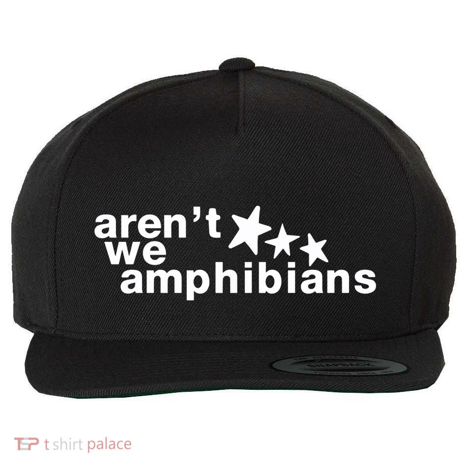 ArenT We Amphibians Star Wool Snapback Cap