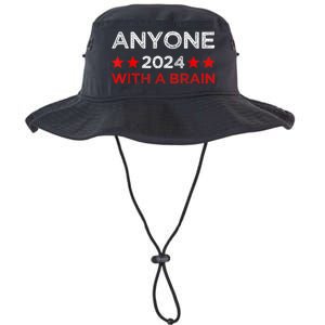 Anyone With A Brain Funny Next Presidential Elections 2024! Legacy Cool Fit Booney Bucket Hat