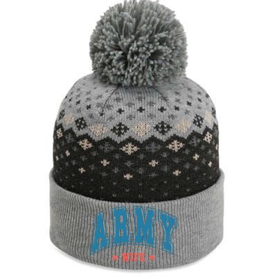 Army Wife The Baniff Cuffed Pom Beanie