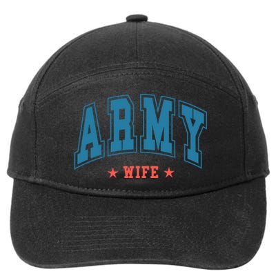 Army Wife 7-Panel Snapback Hat