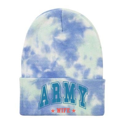 Army Wife Tie Dye 12in Knit Beanie