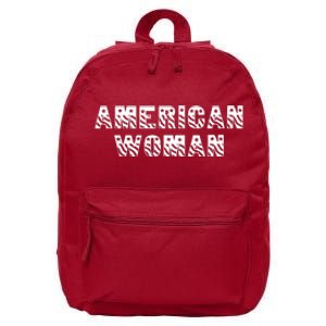 American Woman 16 in Basic Backpack