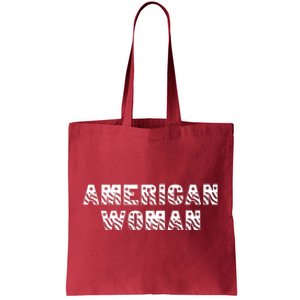 American Woman Tote Bag