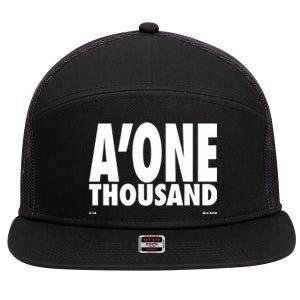 AJa Wilson AOne Thousand 7 Panel Mesh Trucker Snapback Hat