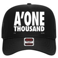 AJa Wilson AOne Thousand High Crown Mesh Back Trucker Hat