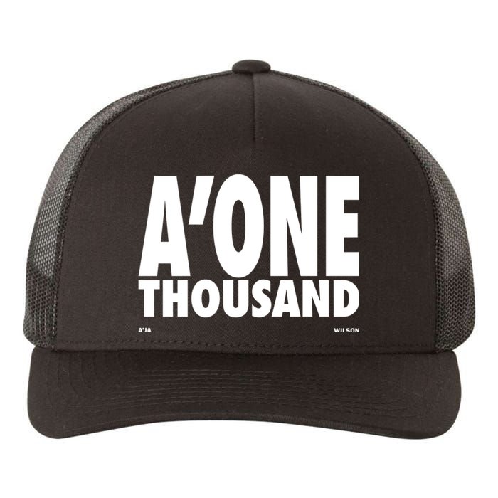 AJa Wilson AOne Thousand Yupoong Adult 5-Panel Trucker Hat