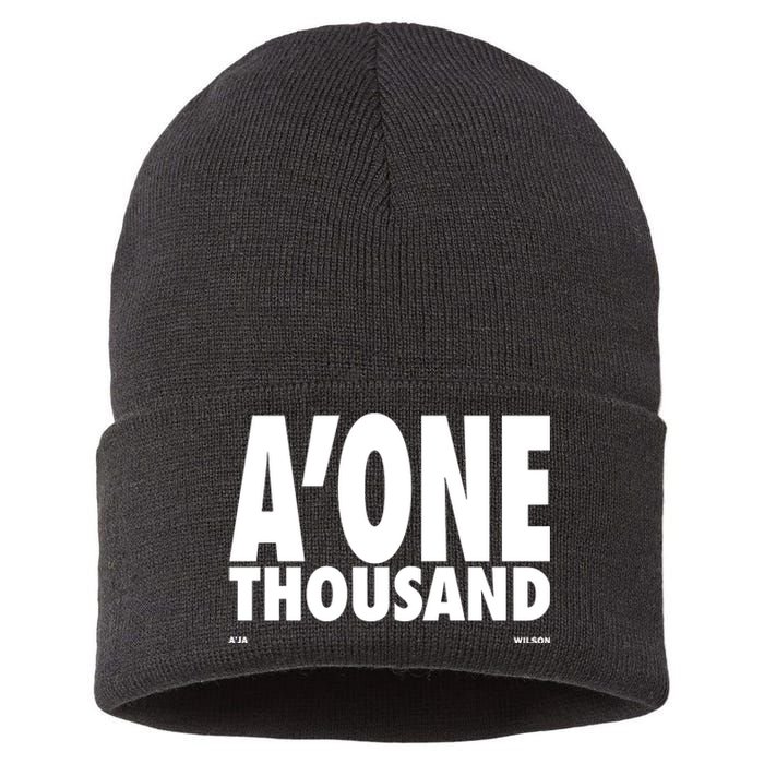 AJa Wilson AOne Thousand Sustainable Knit Beanie