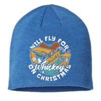 Aviator Whisky Aviation Airplane Aircraft Pilot Christmas Gift Sustainable Beanie