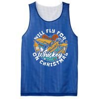 Aviator Whisky Aviation Airplane Aircraft Pilot Christmas Gift Mesh Reversible Basketball Jersey Tank