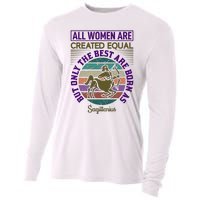 All Women Are Created Equal But The Best Are Born As Sagittirus Cooling Performance Long Sleeve Crew