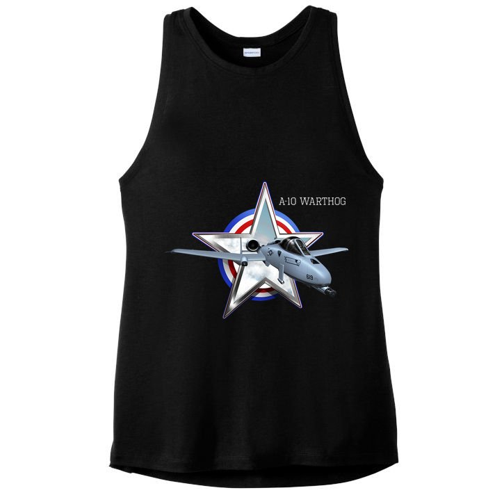 A10 Warthog Ladies PosiCharge Tri-Blend Wicking Tank