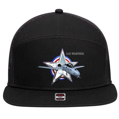 A10 Warthog 7 Panel Mesh Trucker Snapback Hat