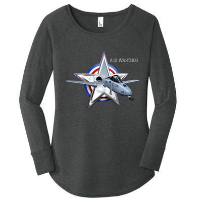 A10 Warthog Women's Perfect Tri Tunic Long Sleeve Shirt