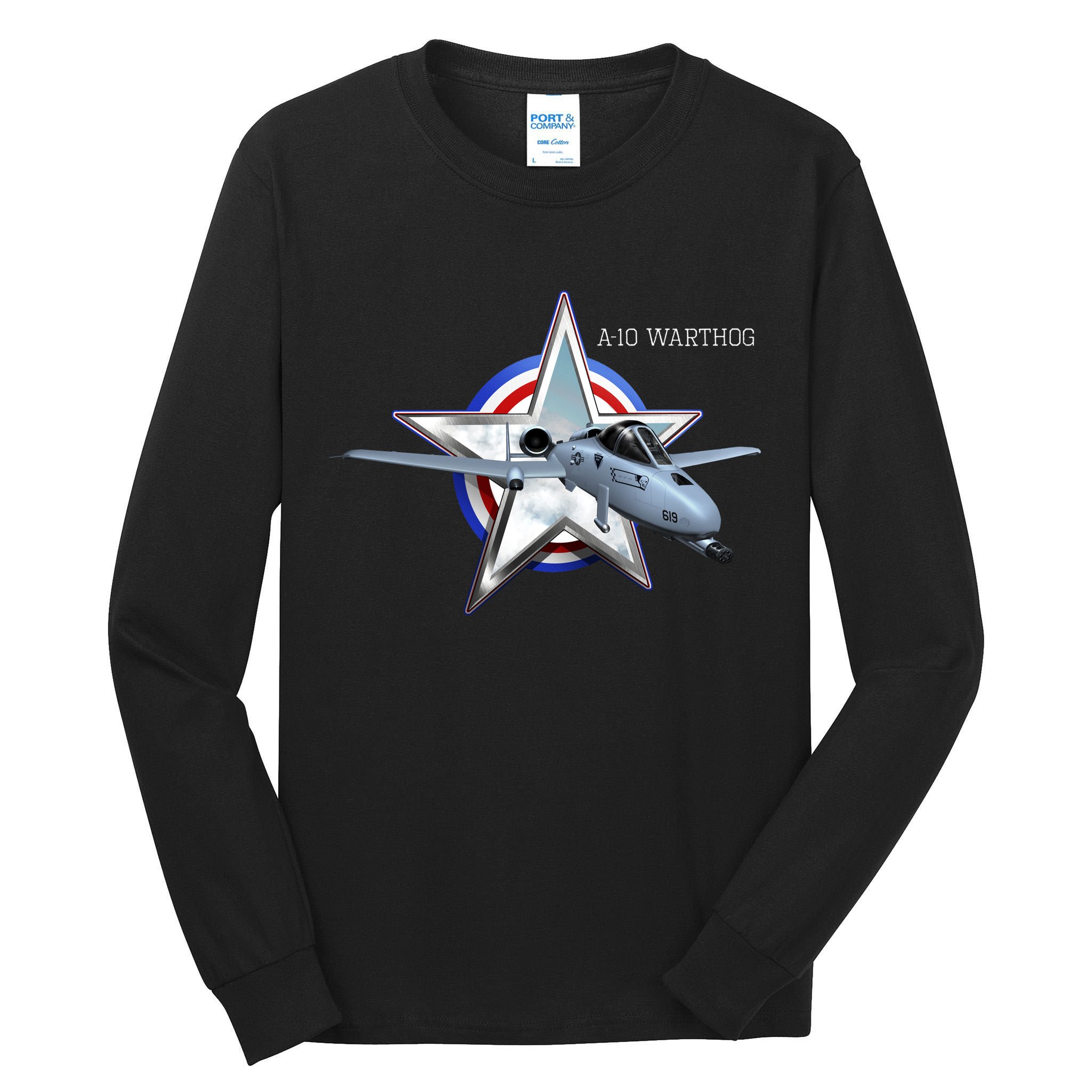 A10 Warthog Tall Long Sleeve T-Shirt