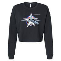 A10 Warthog Cropped Pullover Crew