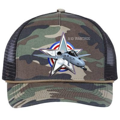 A10 Warthog Retro Rope Trucker Hat Cap