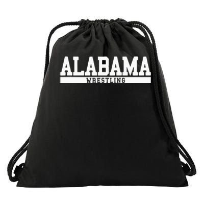 Alabama Wrestling Drawstring Bag