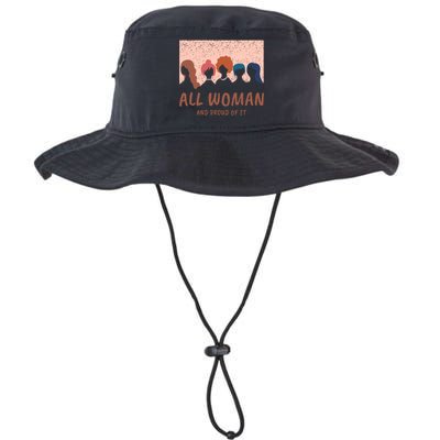 All Woman And Proud Of It Legacy Cool Fit Booney Bucket Hat