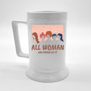 All Woman And Proud Of It Beer Stein