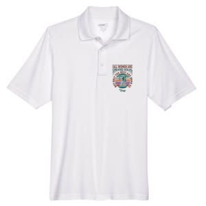 All Women Are Created Equal But The Best Are Born As Virgo Men's Origin Performance Pique Polo