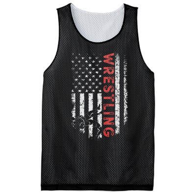 American Wrestling Apparel US Flag Wrestling For Wresters  Mesh Reversible Basketball Jersey Tank