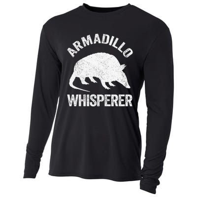 Armadillo Whisperer Armadillo Lover Cooling Performance Long Sleeve Crew