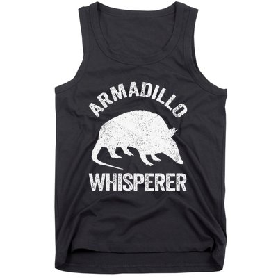 Armadillo Whisperer Armadillo Lover Tank Top