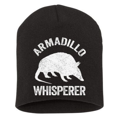 Armadillo Whisperer Armadillo Lover Short Acrylic Beanie