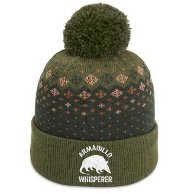 Armadillo Whisperer Armadillo Lover The Baniff Cuffed Pom Beanie