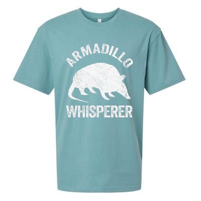 Armadillo Whisperer Armadillo Lover Sueded Cloud Jersey T-Shirt