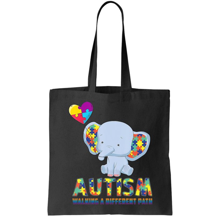 Autism Walking A Different Path Elephant Bag
