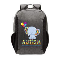 Autism Walking A Different Path Elephant Vector Backpack