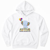 Autism Walking A Different Path Elephant Hoodie