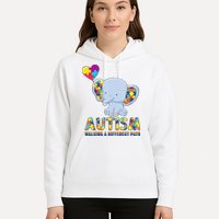 Autism Walking A Different Path Elephant Hoodie